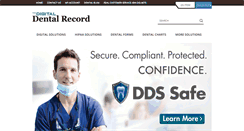 Desktop Screenshot of dentalrecord.com